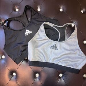 Adidas Sports Bras - Black and Gray